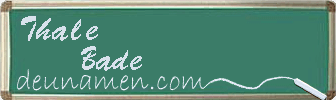 Thale Bade Visitenkarte